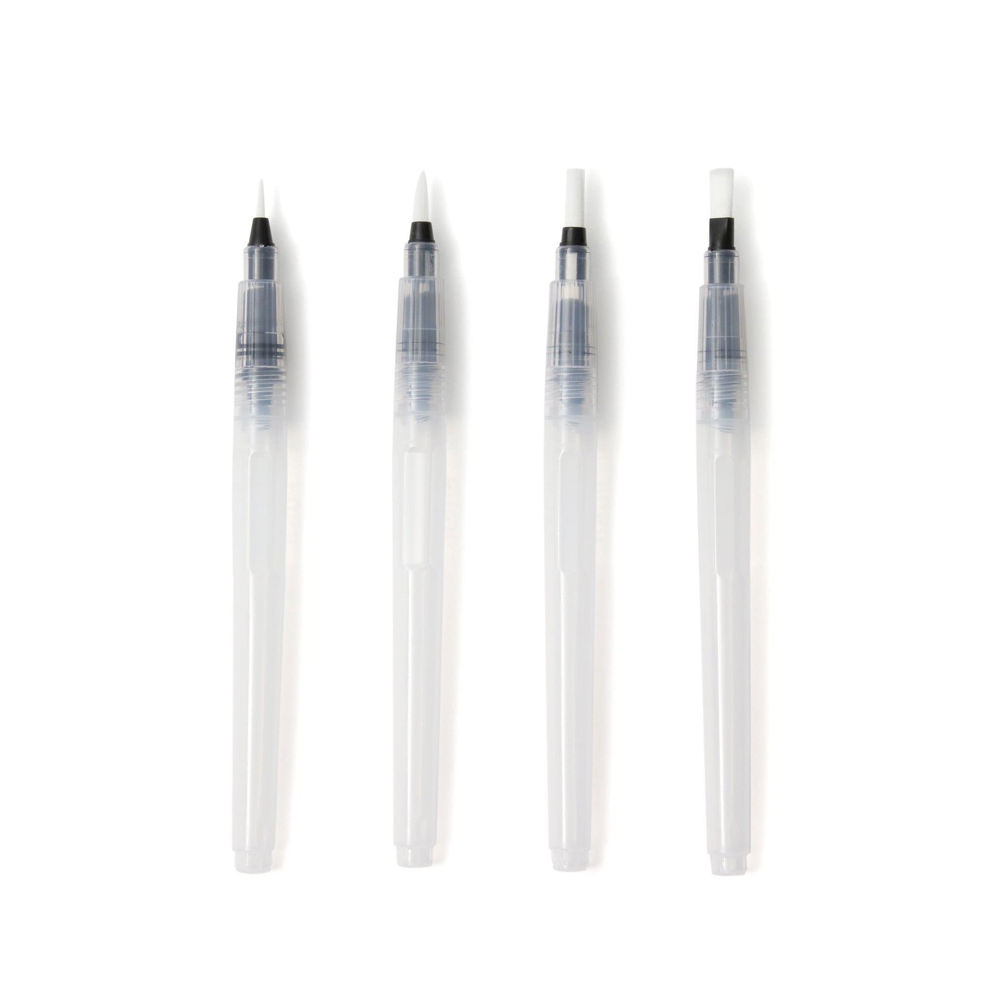 4-Pack Water Reservoir Brushes - The Ultimate Painting Companion