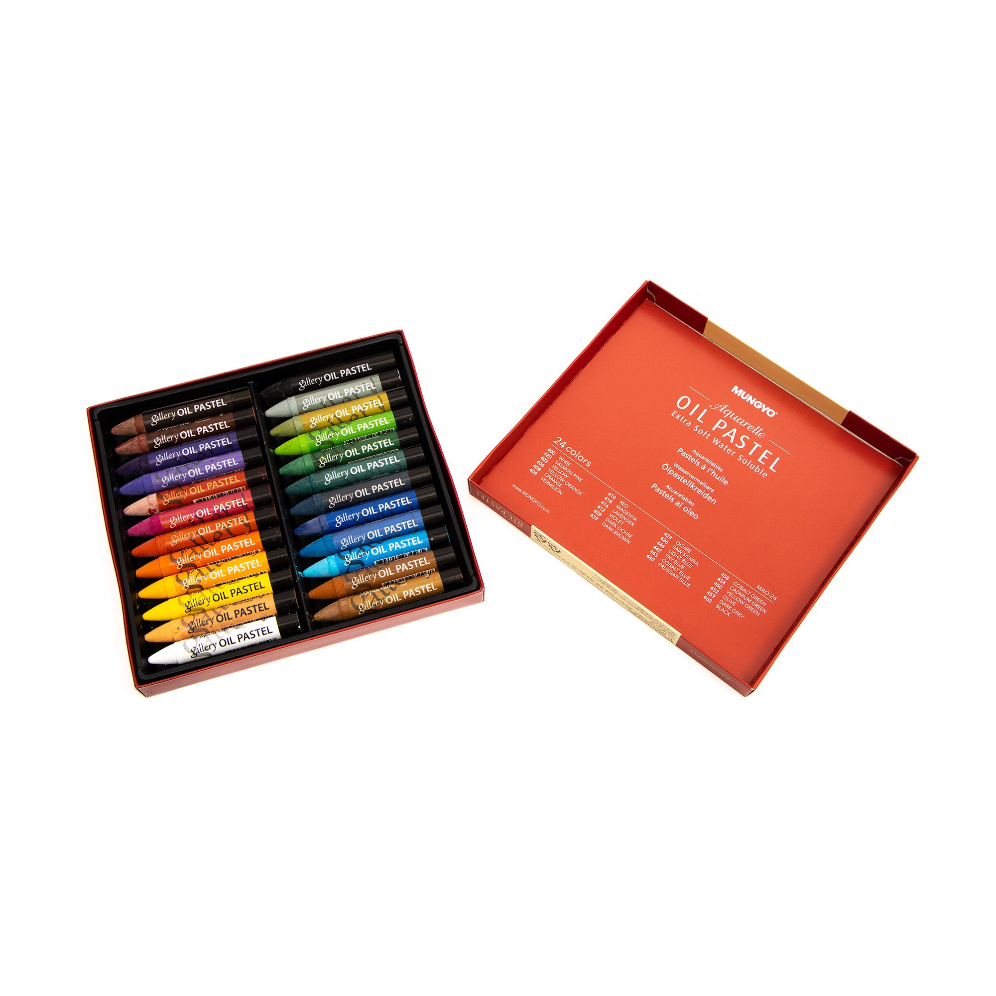 Mungyo 24-Pack Aquarelle Oil Pastels - A Must-Try for Artists!