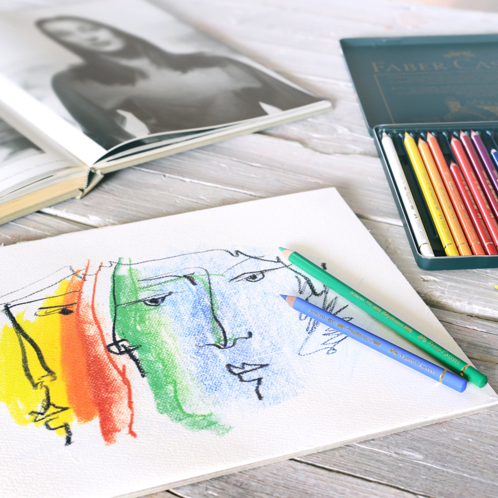 Must-Have 24-Pack Faber-Castell Polychromos Coloured Pencils