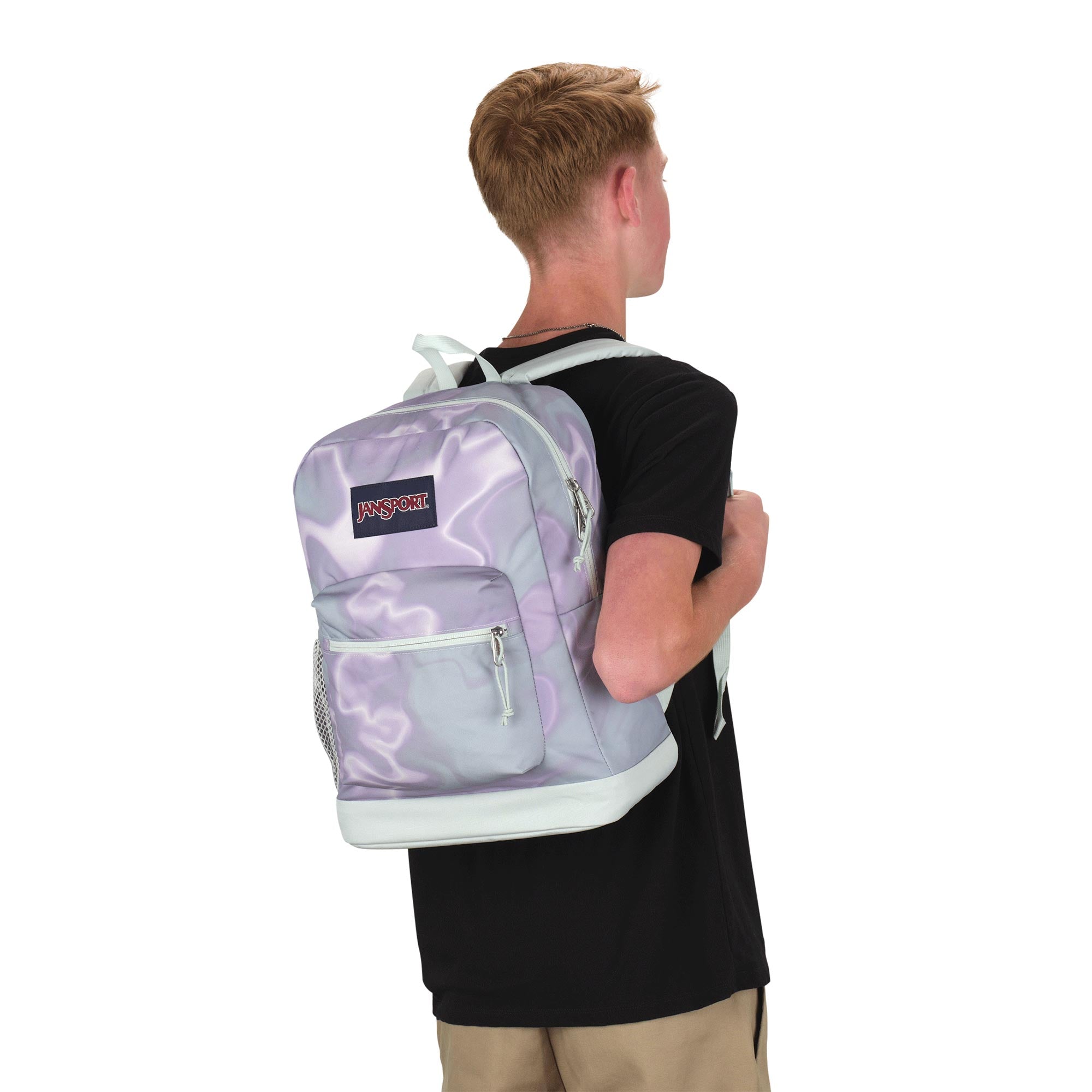 Cross Town Plus Backpack - Platinum Puddles, 26L: The Ultimate Tech Protector