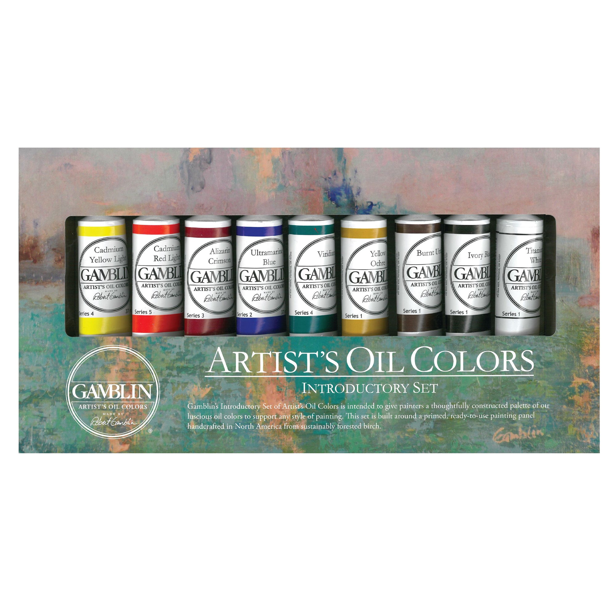 Gamblin Artist's Oil Colours Introductory Set - A Must-Have for Artists!