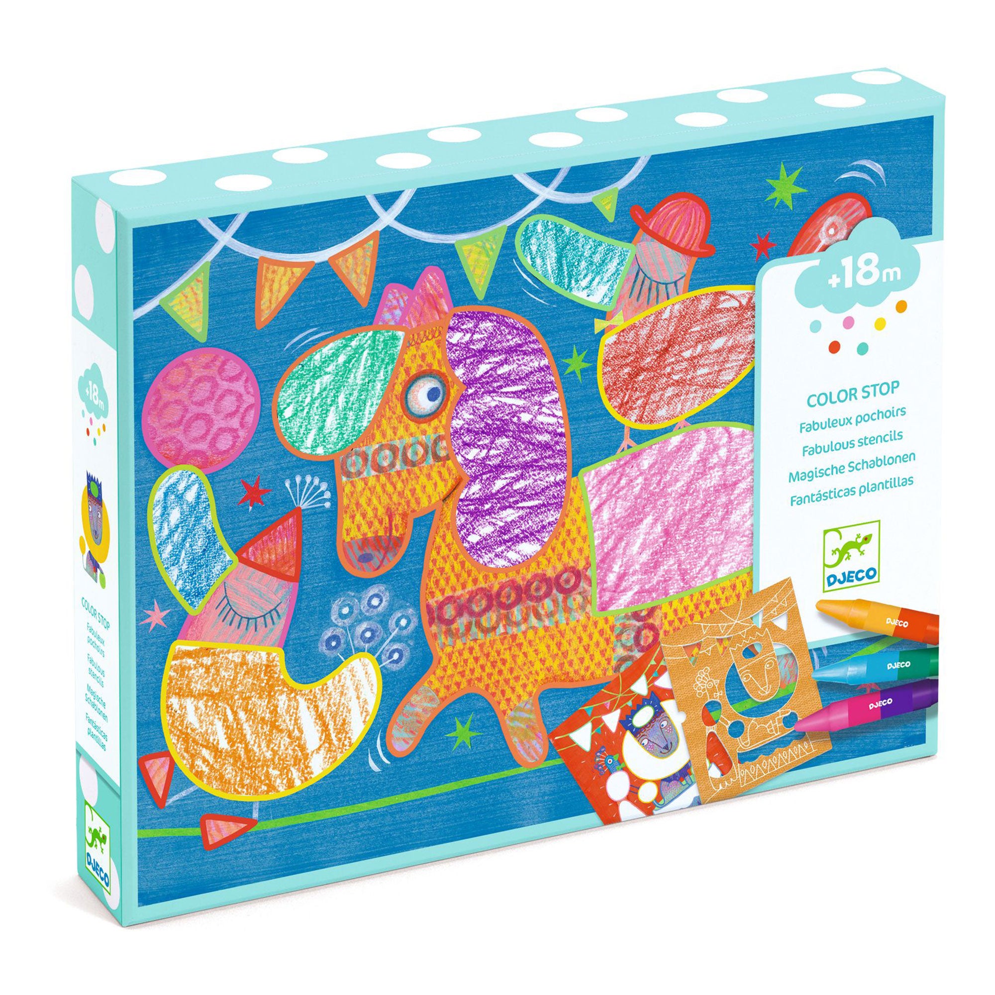 Magical Colouring Kit - Tightrope Walker & Balls