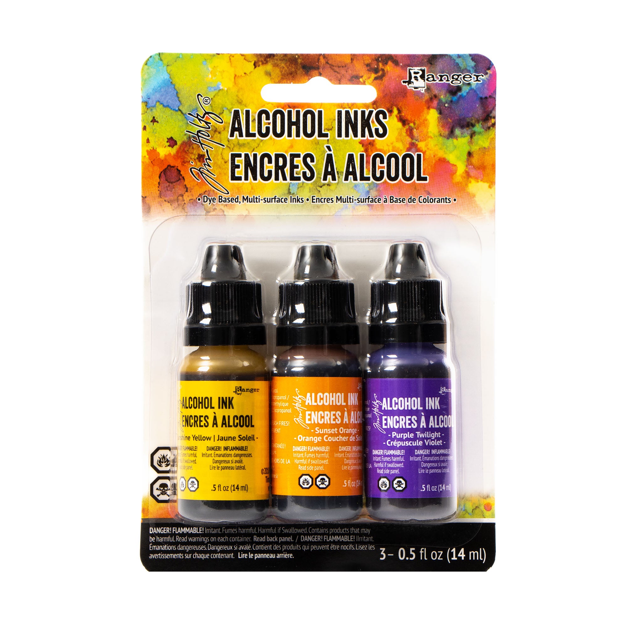 Tim Holtz 3-Pack Alcohol Inks - Stunning Summit View