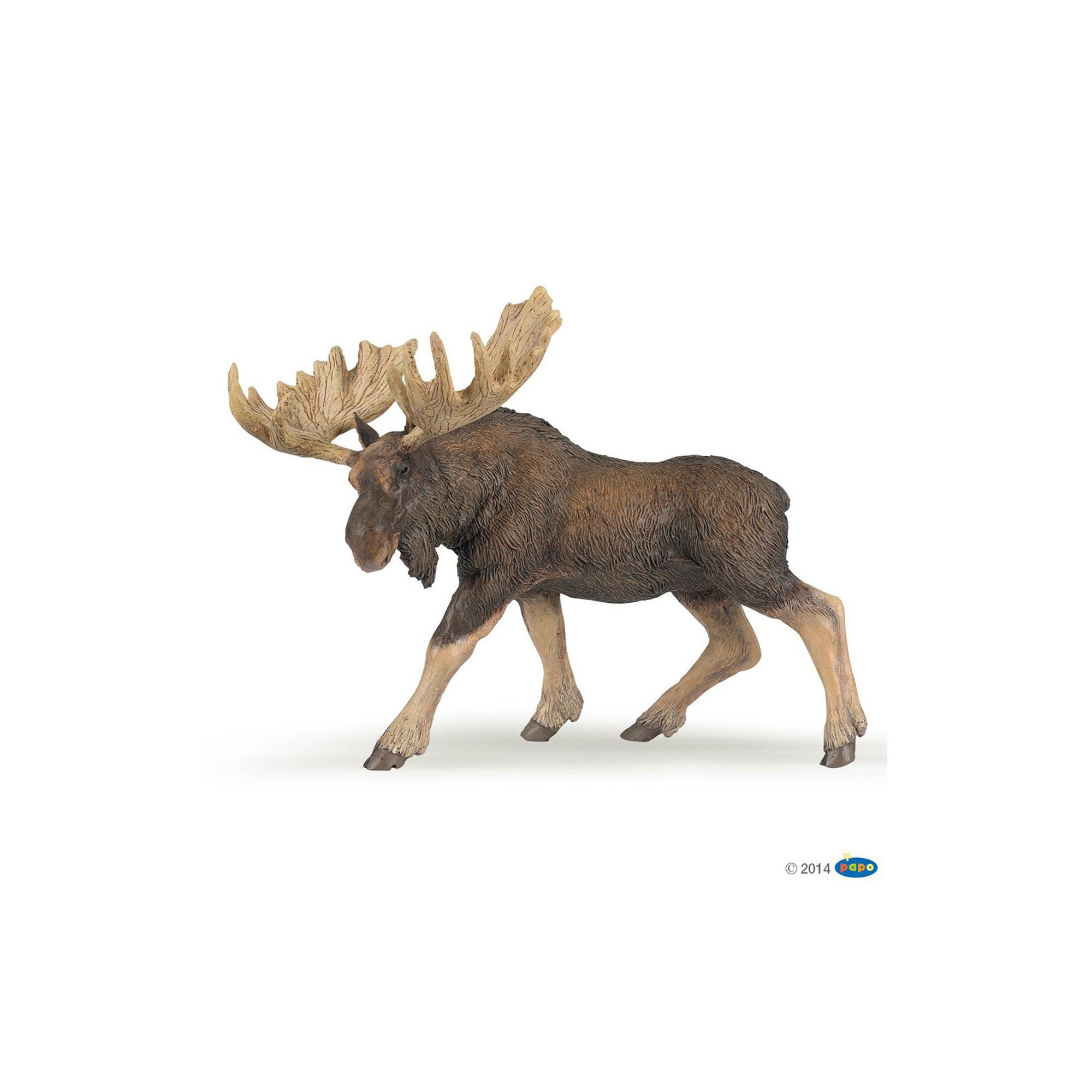 PAPO Realistic Moose Animal Figurine