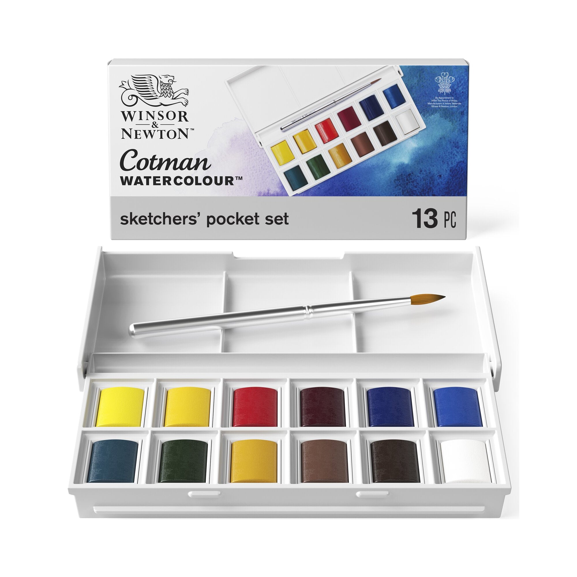 Cotman Watercolour Sketcher's Dream Kit - 12 Half Pans
