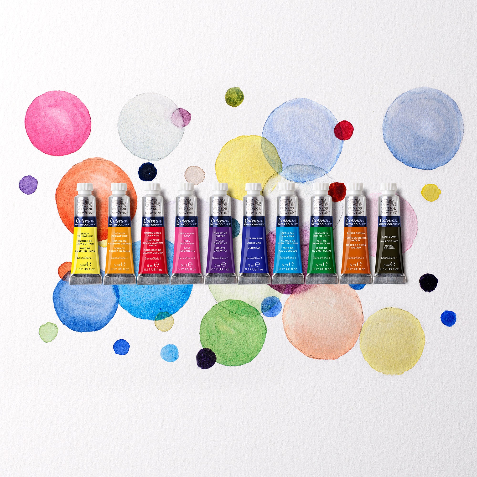 Cotman 10-Piece 5 ml Watercolour Set - Unleash Your Creativity!
