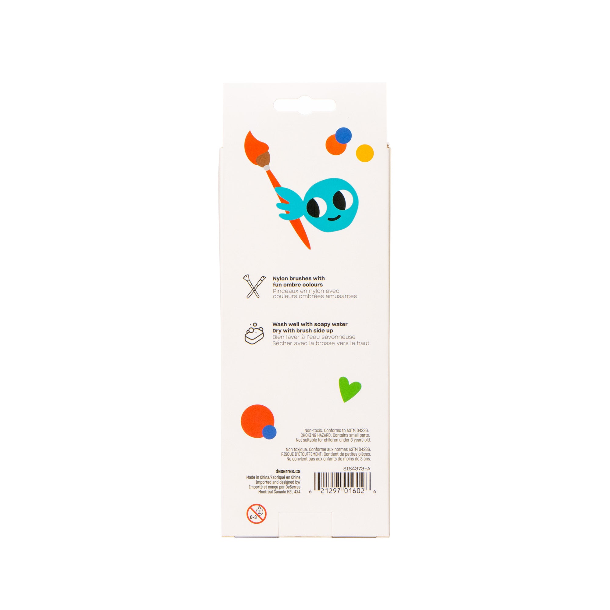 Fantastic 7-Pack Kids Paintbrushes