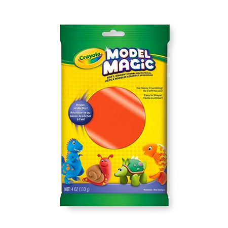 Crayola Model Magic Modeling Clay - Stunning Neon Red