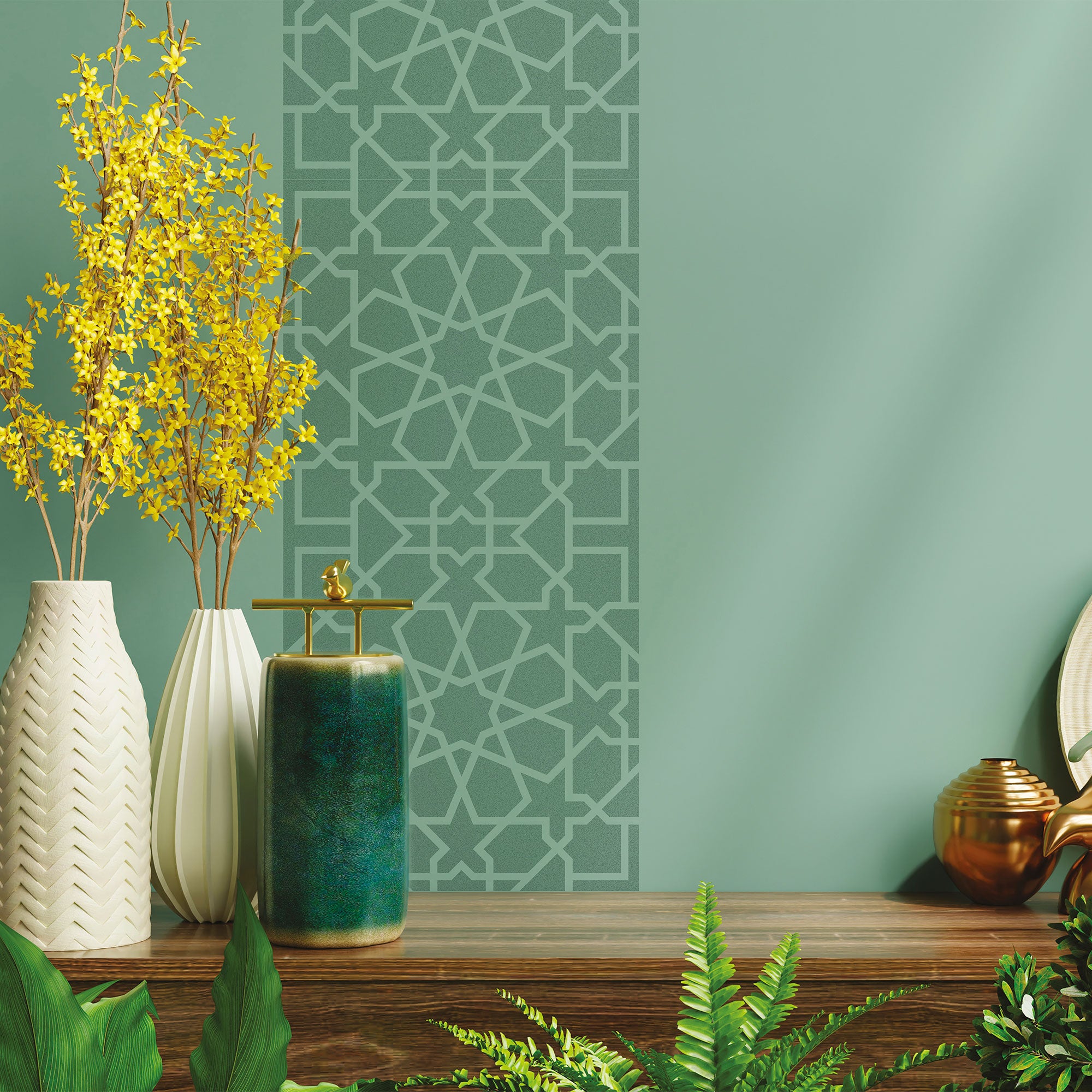 A4 Oran Pattern Stencil - Unleash Your Creativity!