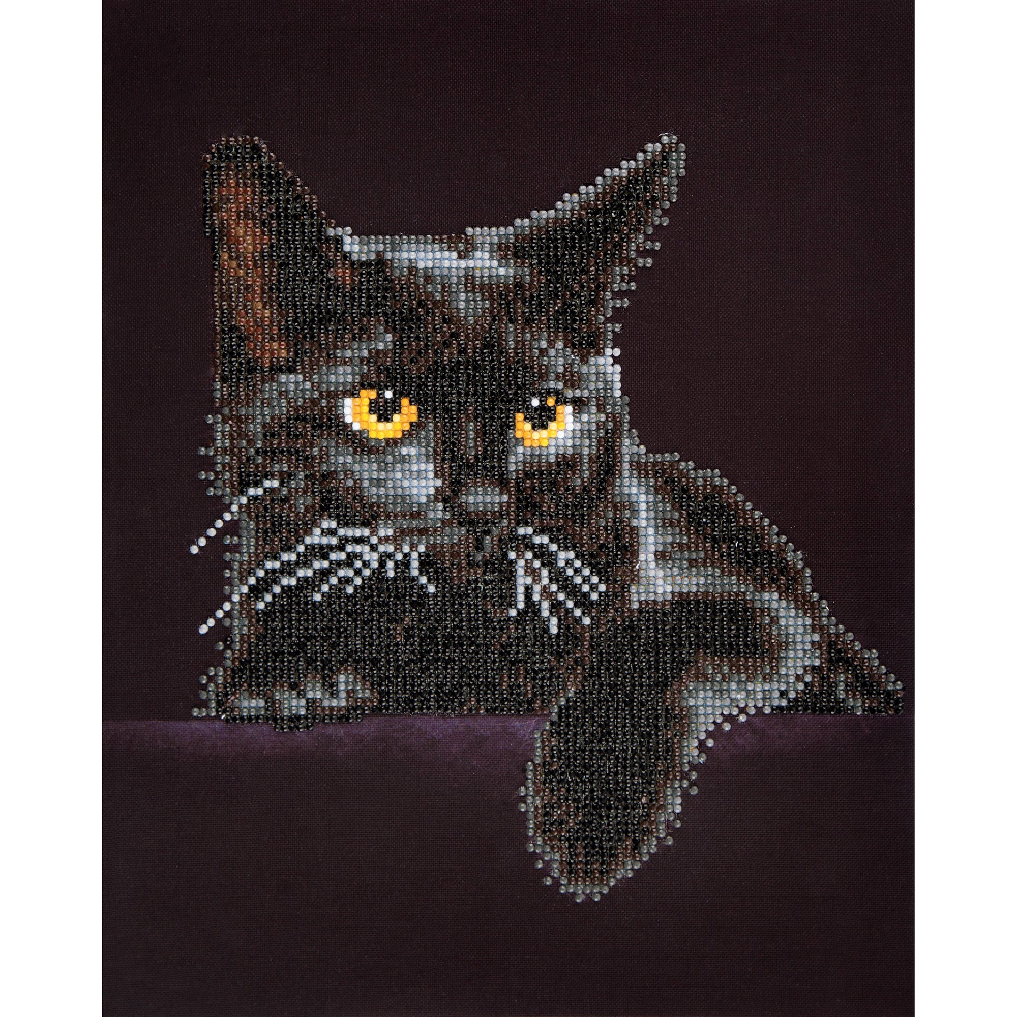 Diamond Dotz Midnight Cat Craft Kit - Sparkle Your Creativity!