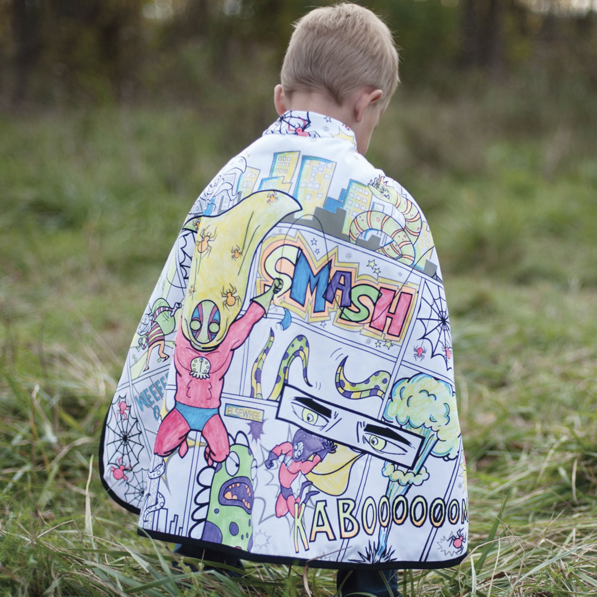 Colour-A-Cape: Unleash Your Inner Superhero!