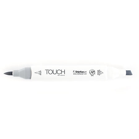 Irresistible 6-Piece Touch Twin Brush Marker Set in Warm Grey Tones