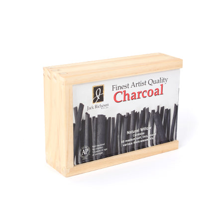 Amazing Box of 50 Natural Charcoal Sticks