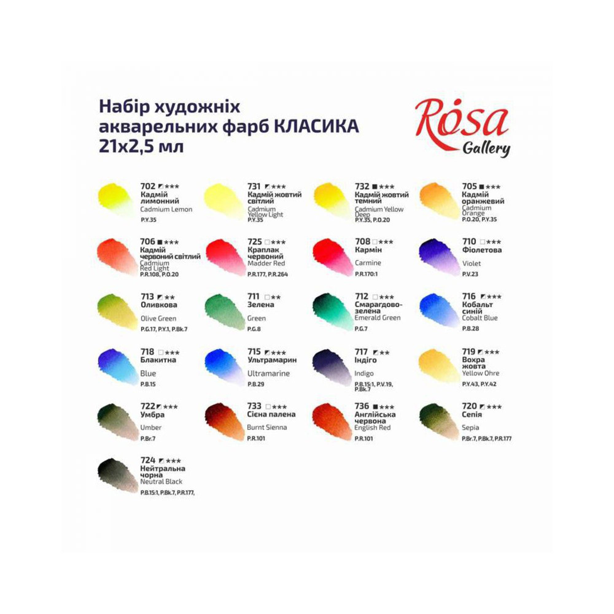21-Piece Premium Fine Art Watercolour Paint Set