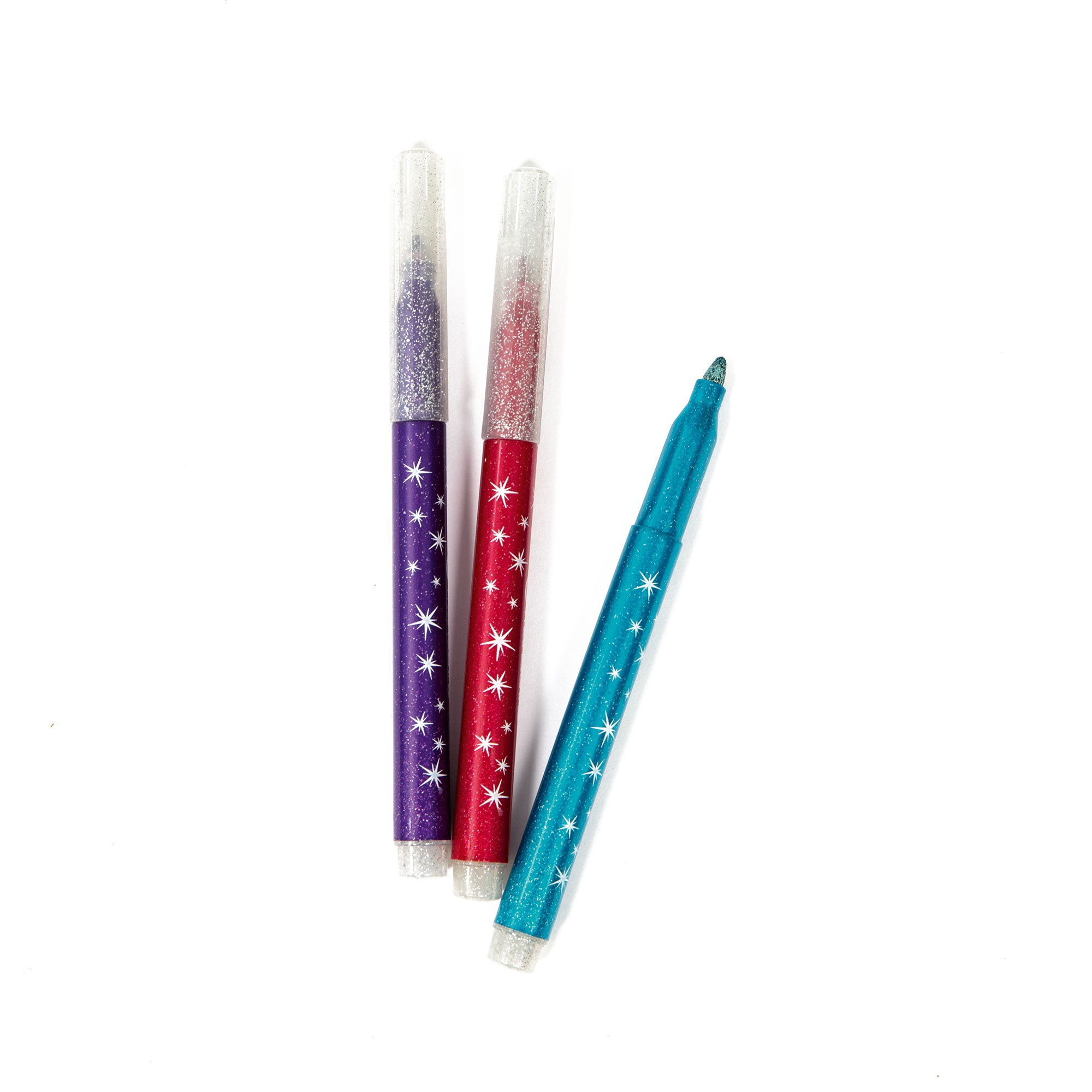 Magical 6-Pack Glitter Felt-Tip Pens: Unleash Your Creativity!