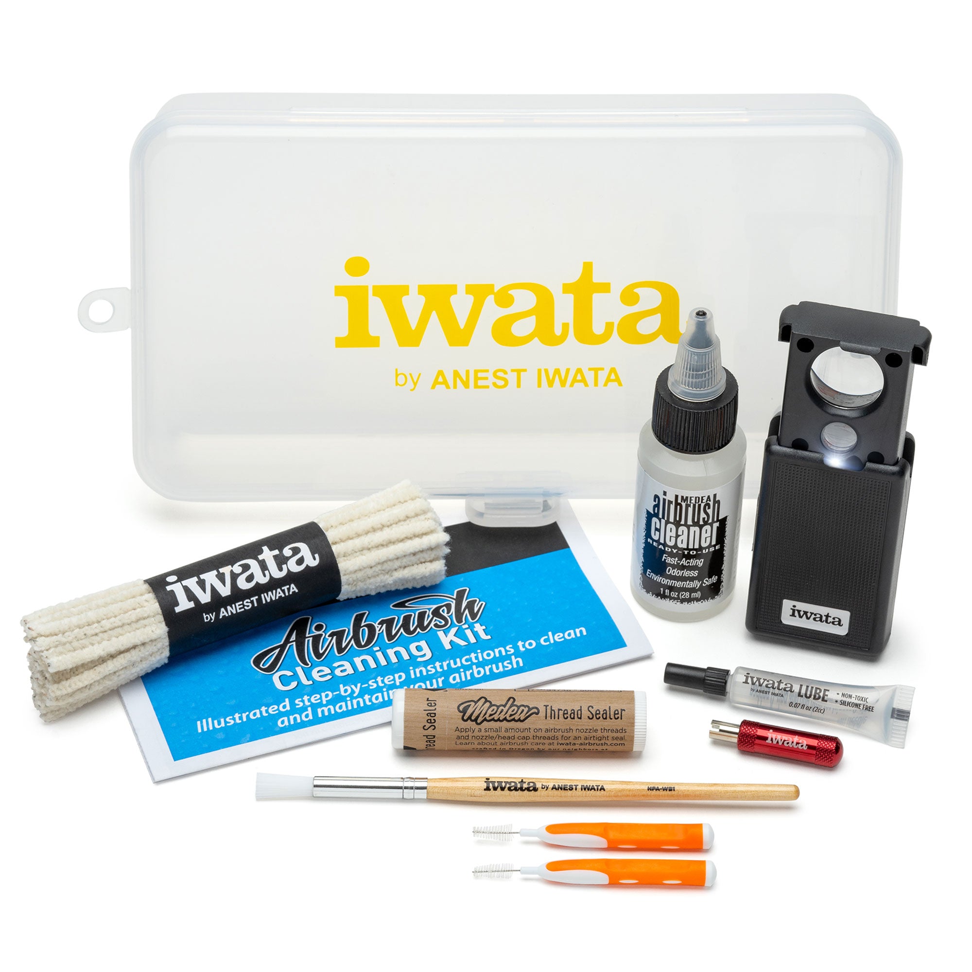 Iwata Premium Airbrush Cleaning Kit - Restore Your Airbrushes to Perfection!