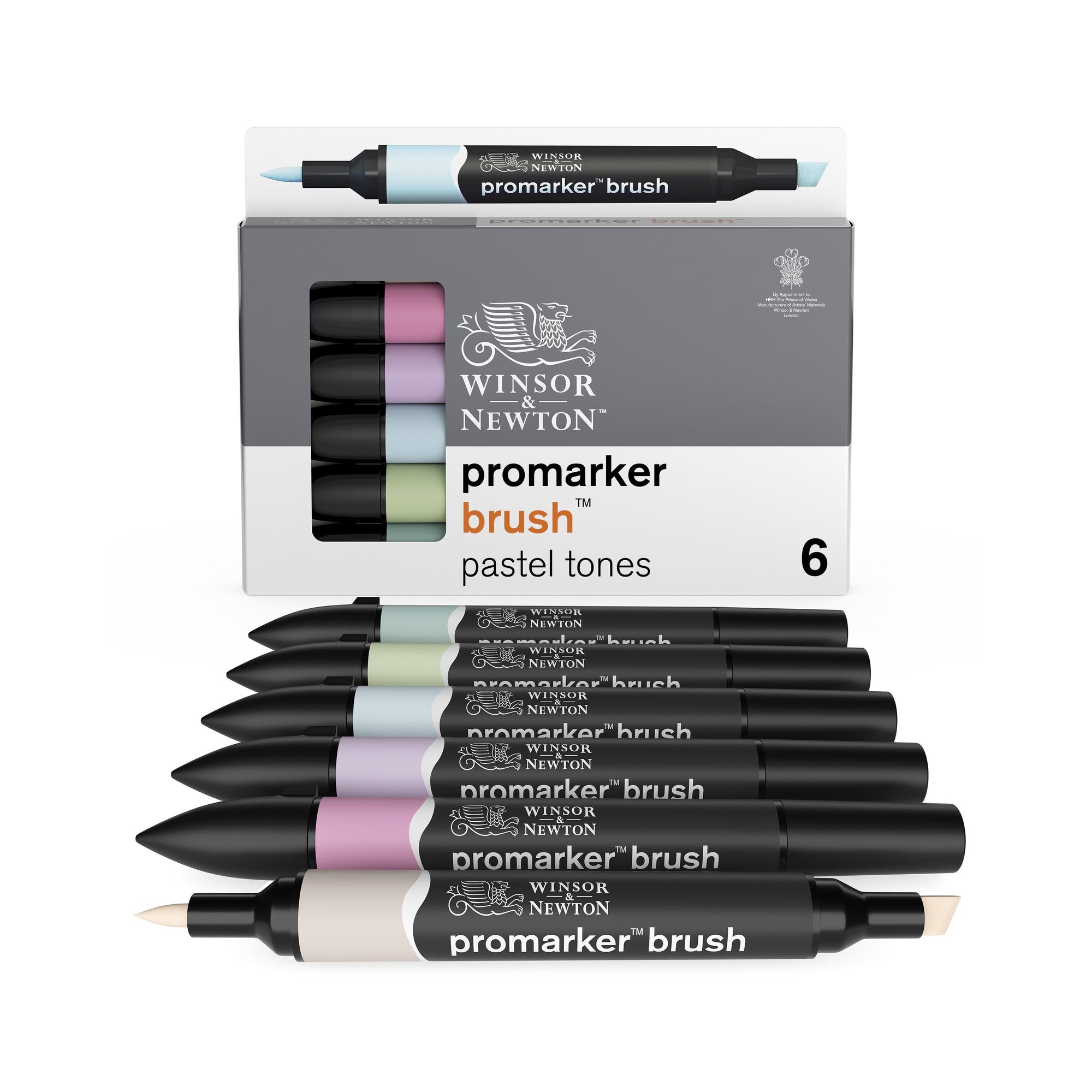 6-Piece Pastel Double-Tip Promarker Marker Set: Unleash Your Creativity!