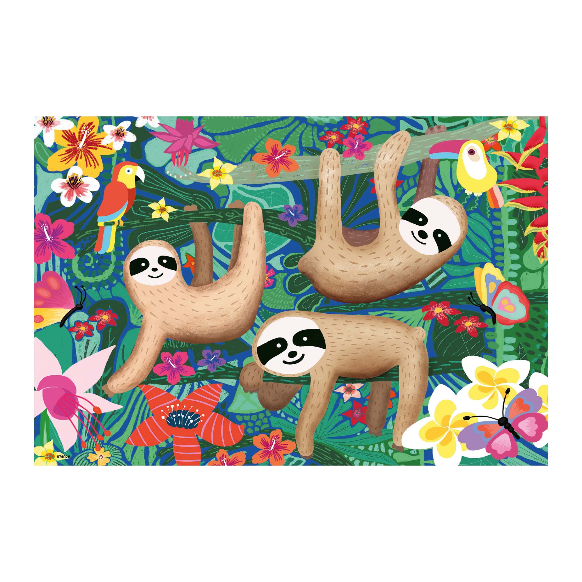 24-Piece Puzzle Box Set: Adorable Koalas & Sloths (2 Sets)