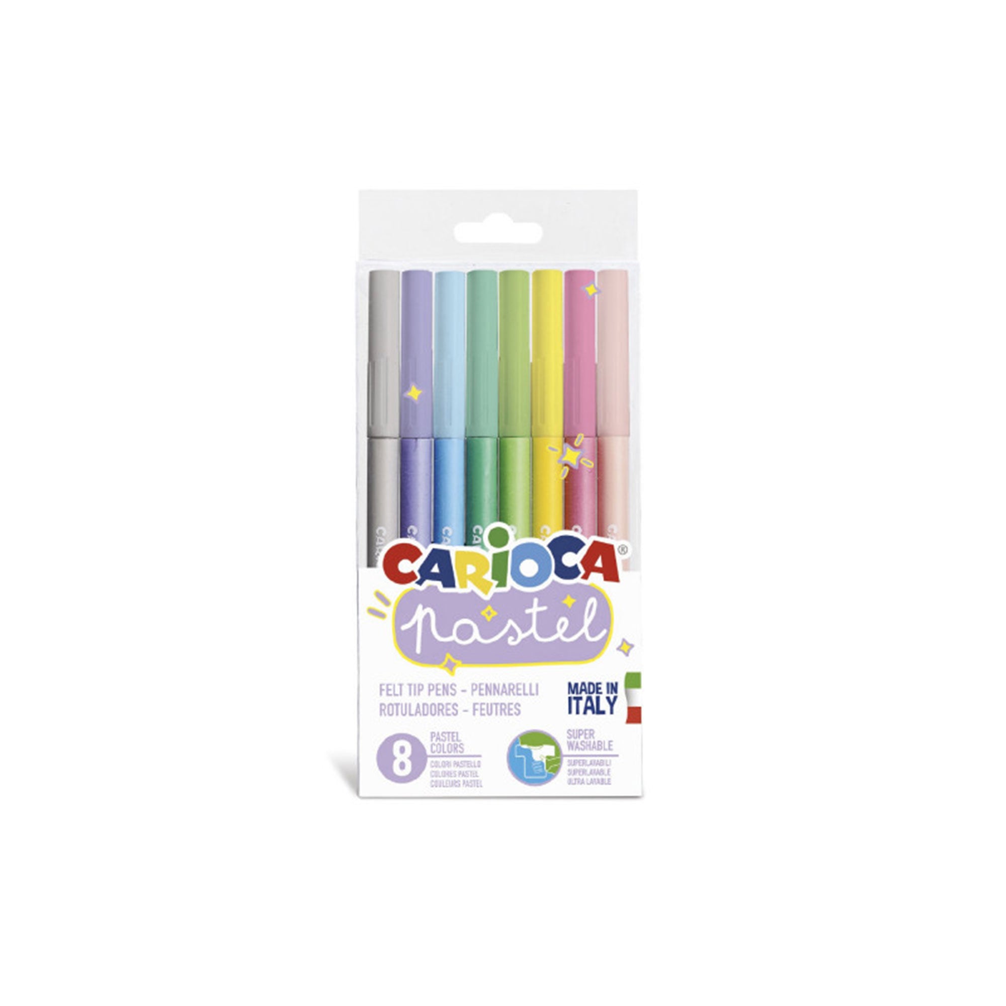 Fantastic 8-Pack Pastel Markers for Little Artists
