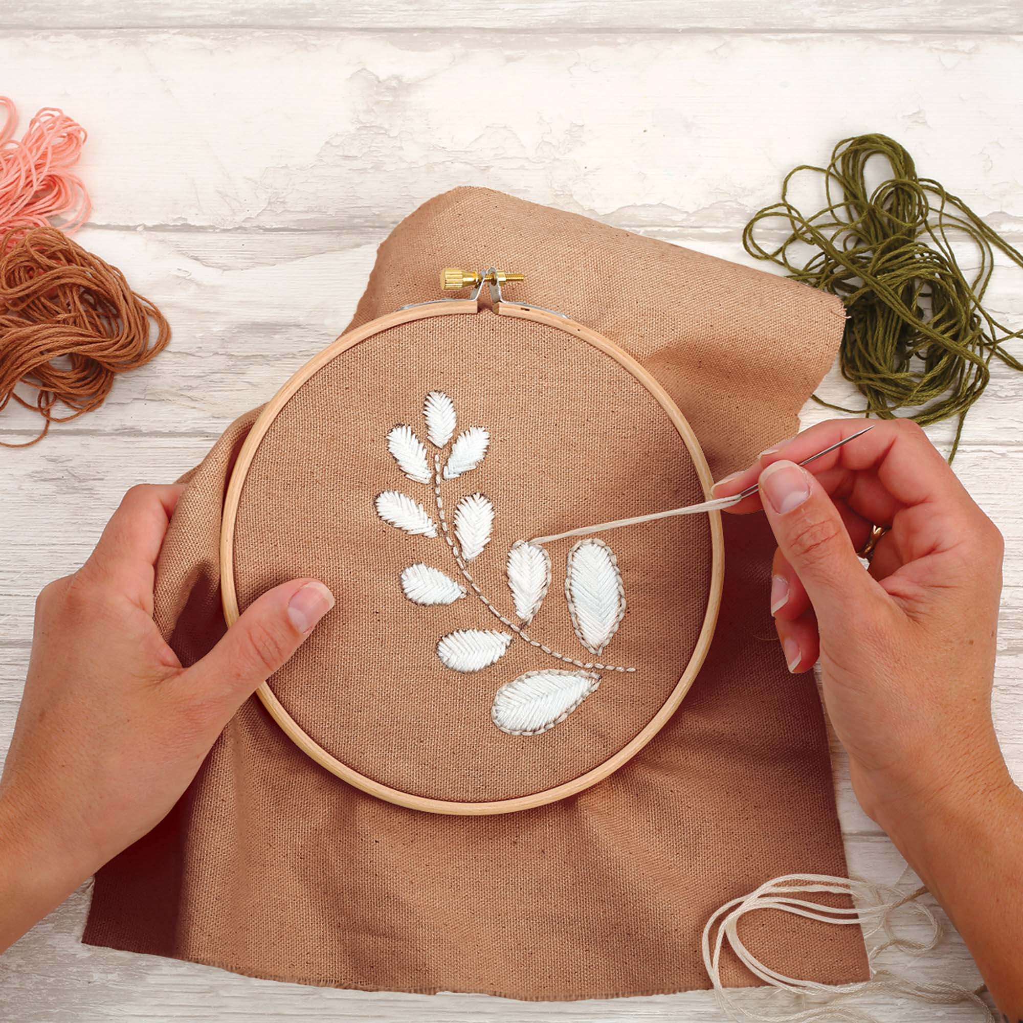 Gorgeous Dark Blue Cotton Embroidery Canvas - 45 x 60 cm! Grab Yours Now!