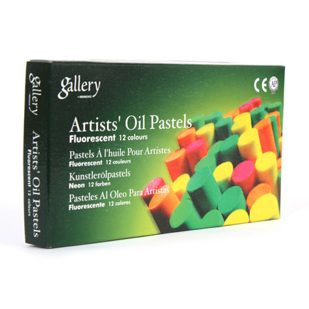 Stunning Artists' Fluorescent Oil Pastel Set