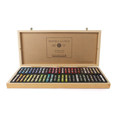Amazing Box Set of 50 Ultra - Soft Pastels