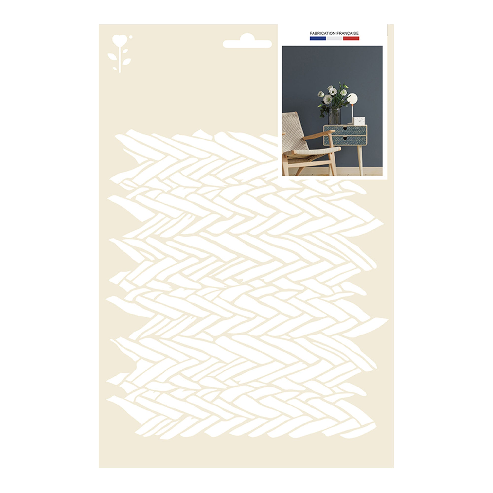 Enchanting A4 Weaving Stencil