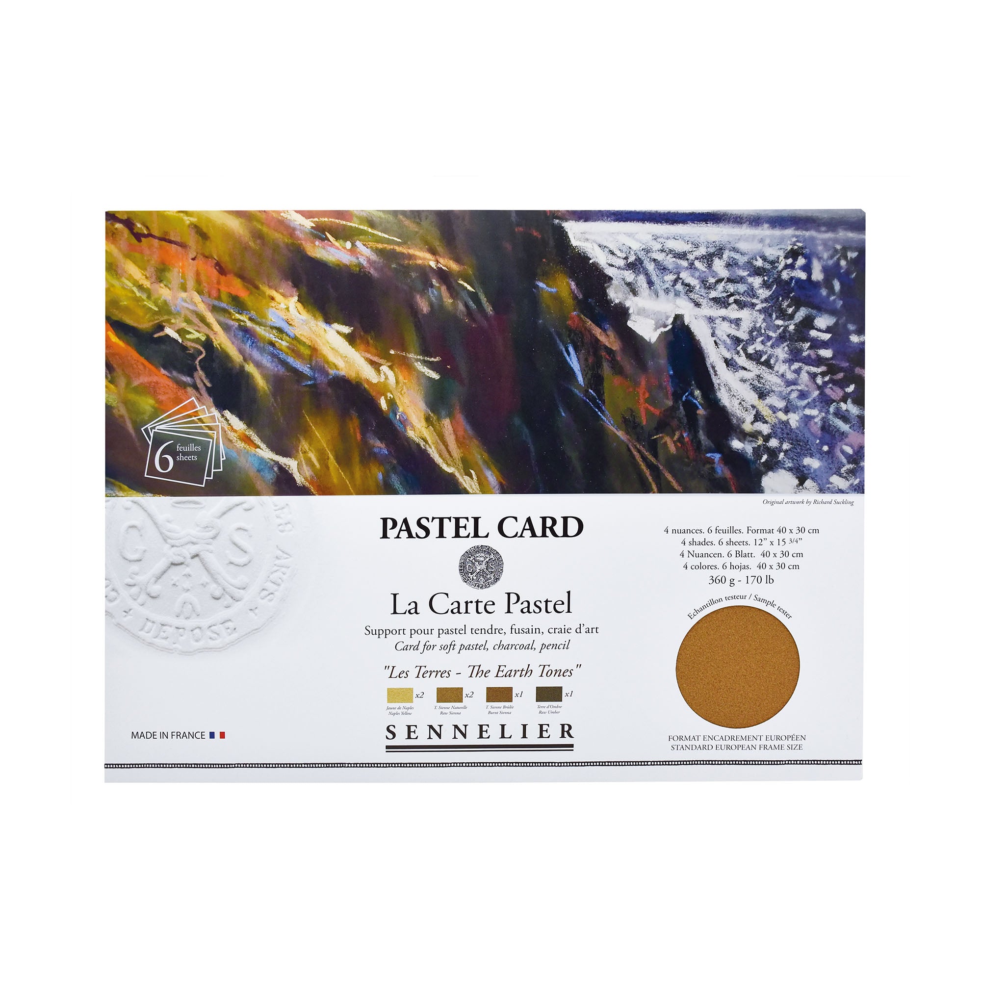6-Pack Earth Tones Pastel Cards: Unleash Your Creativity!