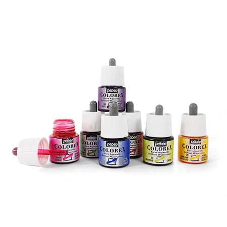 Colorex Water-Soluble Ink - 45ml Stunning Pale Gold