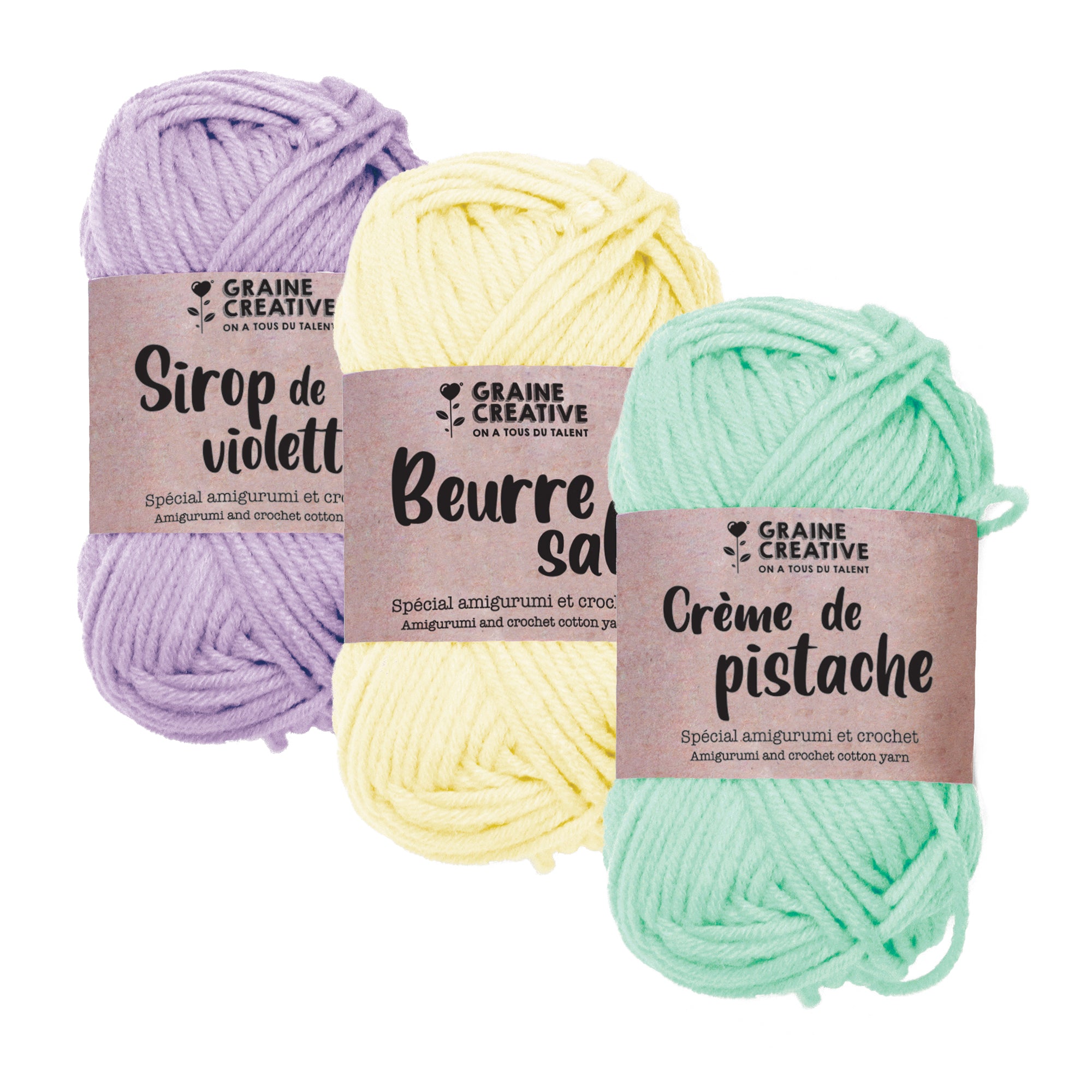 Charming Amigurumi Yarn in Soft Beige