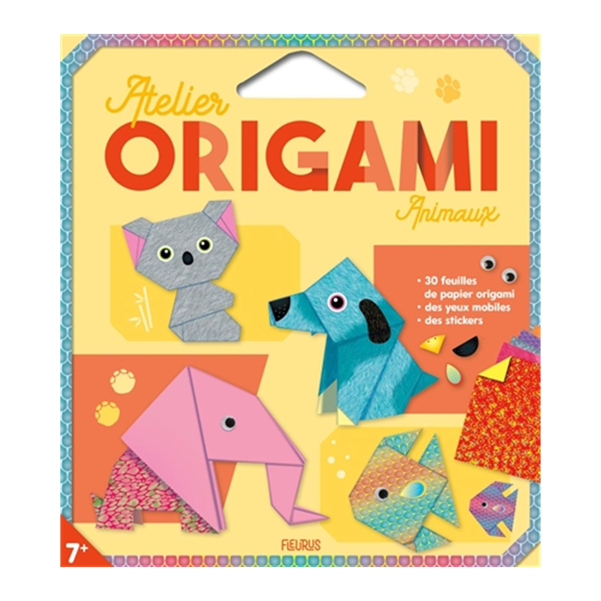 Atelier Origami: Animal Wonders - French Edition