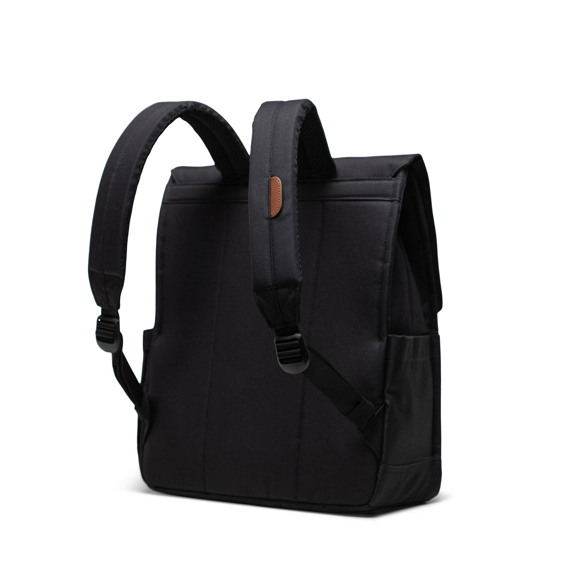 Stylish Black City Mid-Volume Backpack