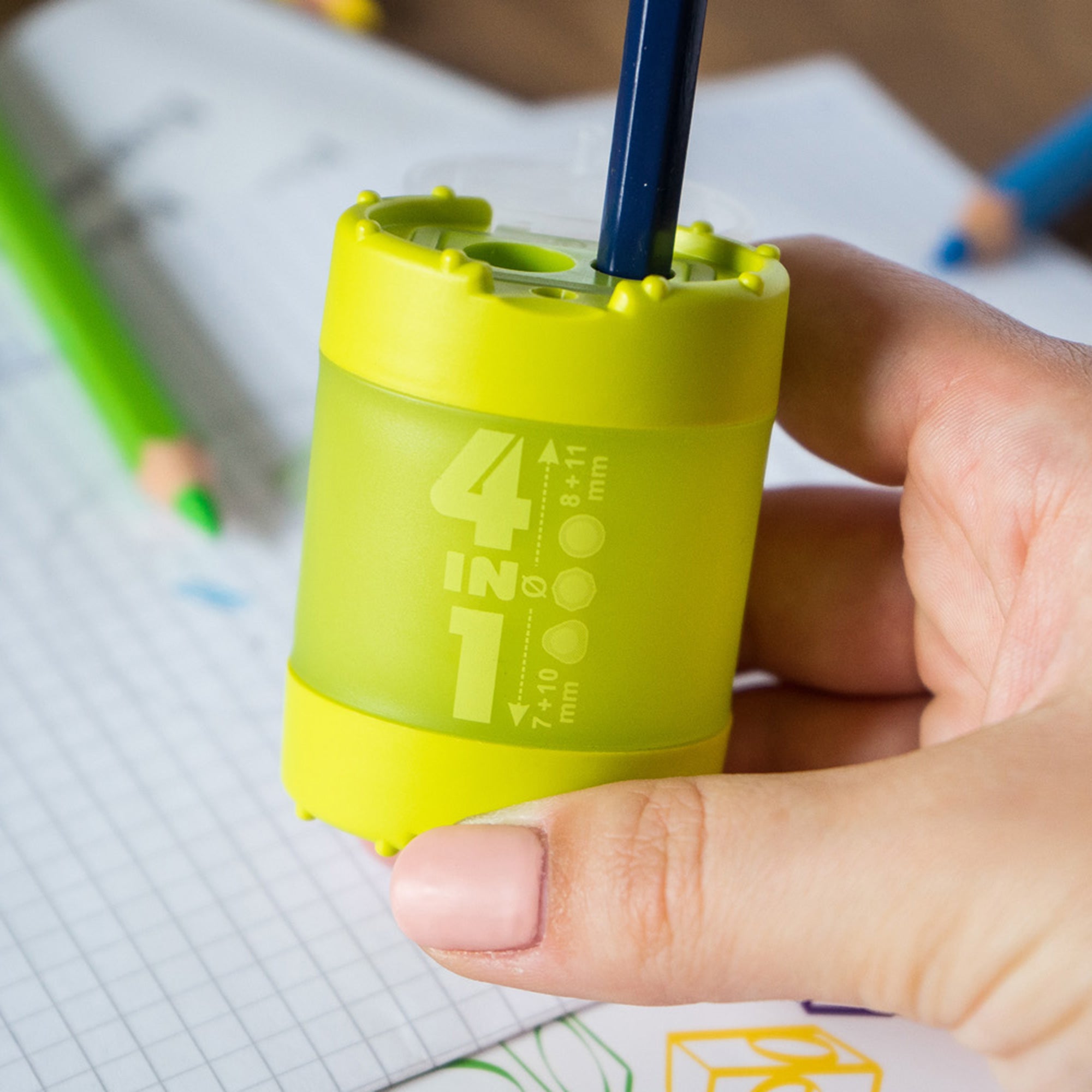 KUM's 4-in-1 Magic Pencil Sharpener