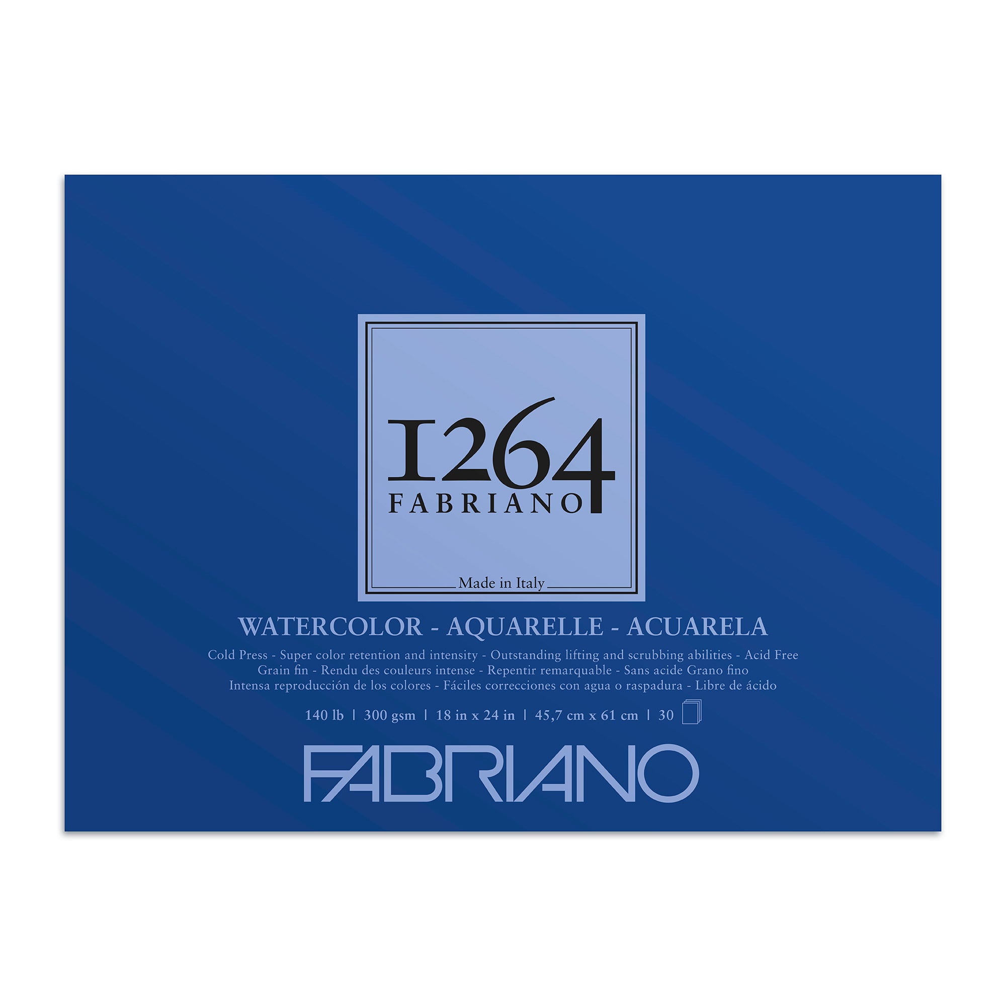 Fabriano 1264 Premium Watercolour Pad