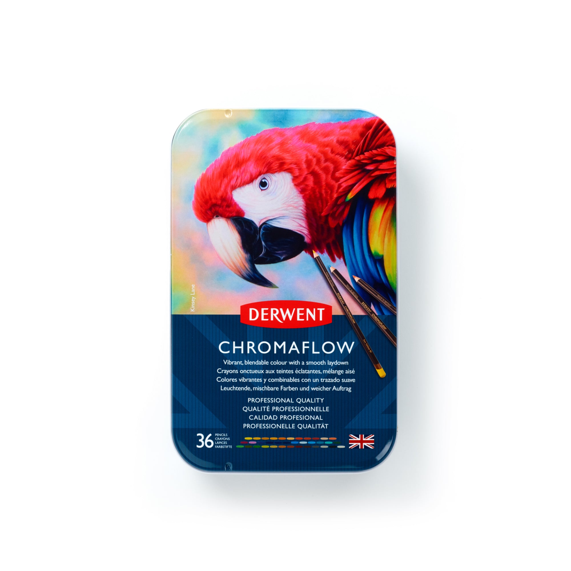 36-Piece Chromaflow Colorful Pencils Set