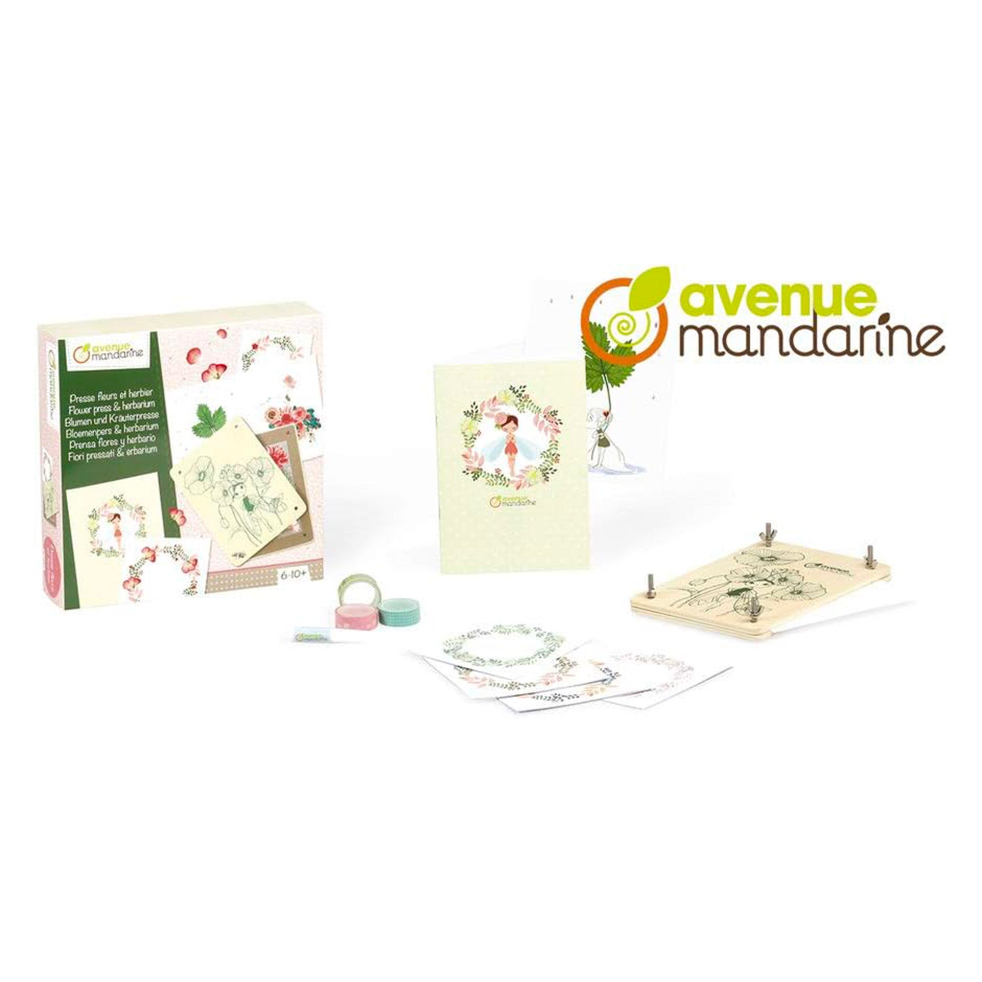 Enchanting Flower Press & Herbarium Creative Kit