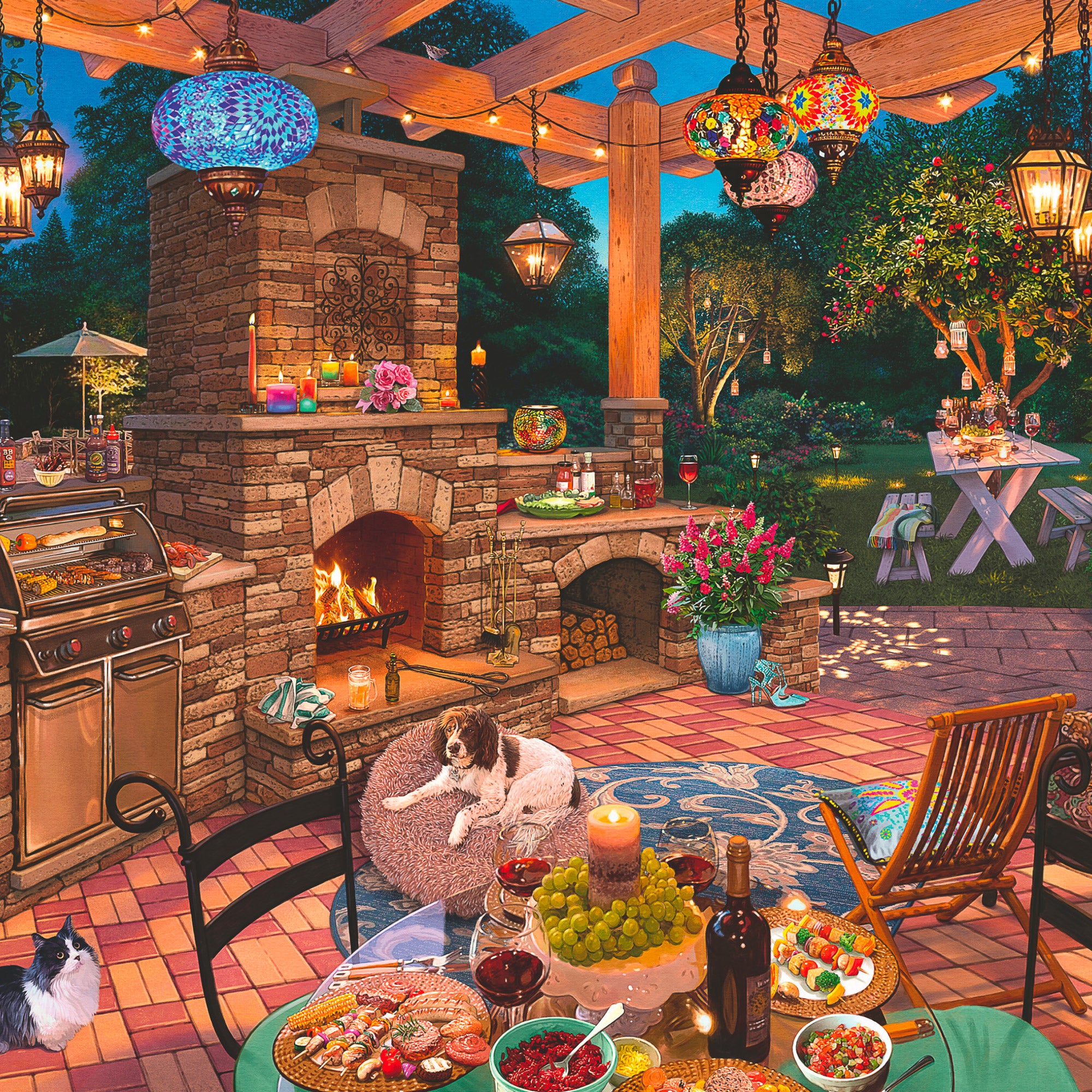 Adult's Delight: The Garden Kitchen 1,000-Piece Puzzle
