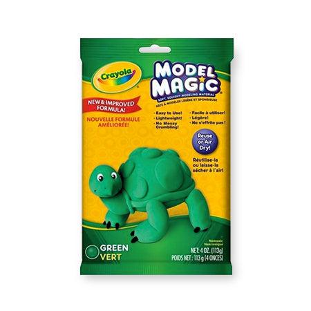 Crayola Model Magic Green Modeling Clay - A Magical Crafting Delight!