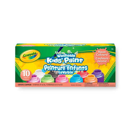 Crayola Magical Washable Kids' Neon Paint - Unleash Your Creativity!