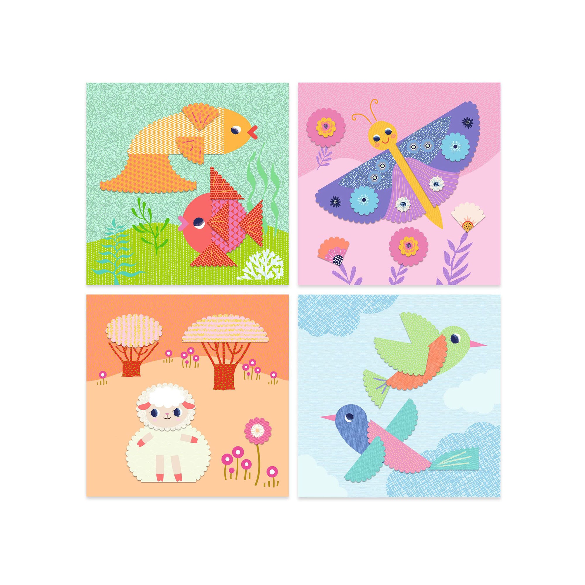 Fantastic Crinkle Cutting Collage Kit - A Fun-Filled Activity for Kids!