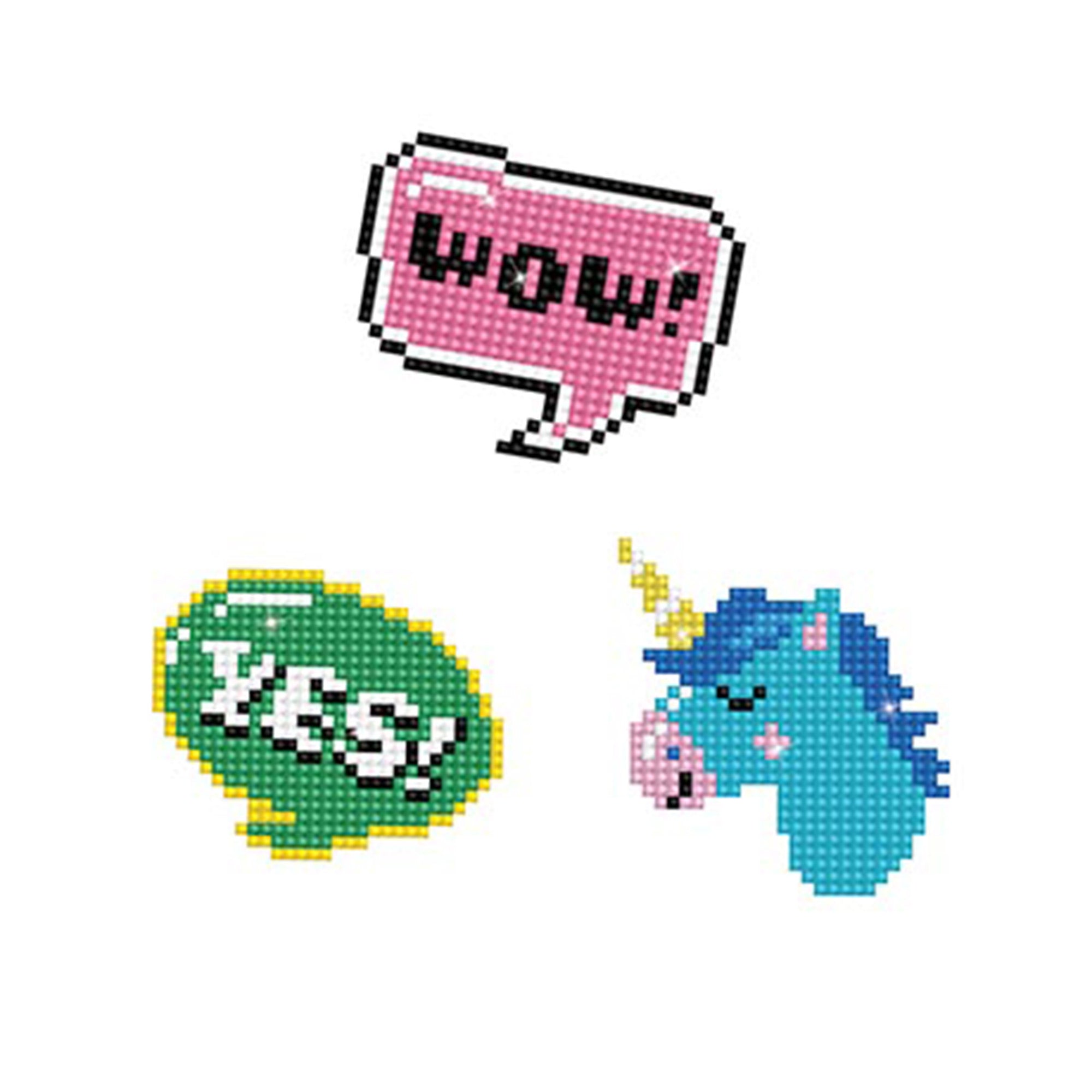 Wow! 3-Pack DOTZIES Stickers - Unleash Your Creativity
