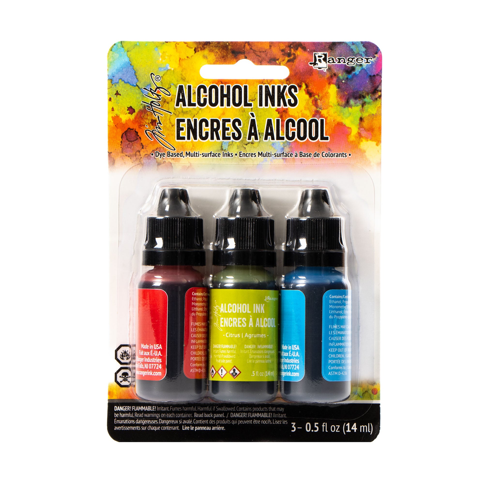 Tim Holtz 3-Pack Alcohol Inks - Dockside Picnic