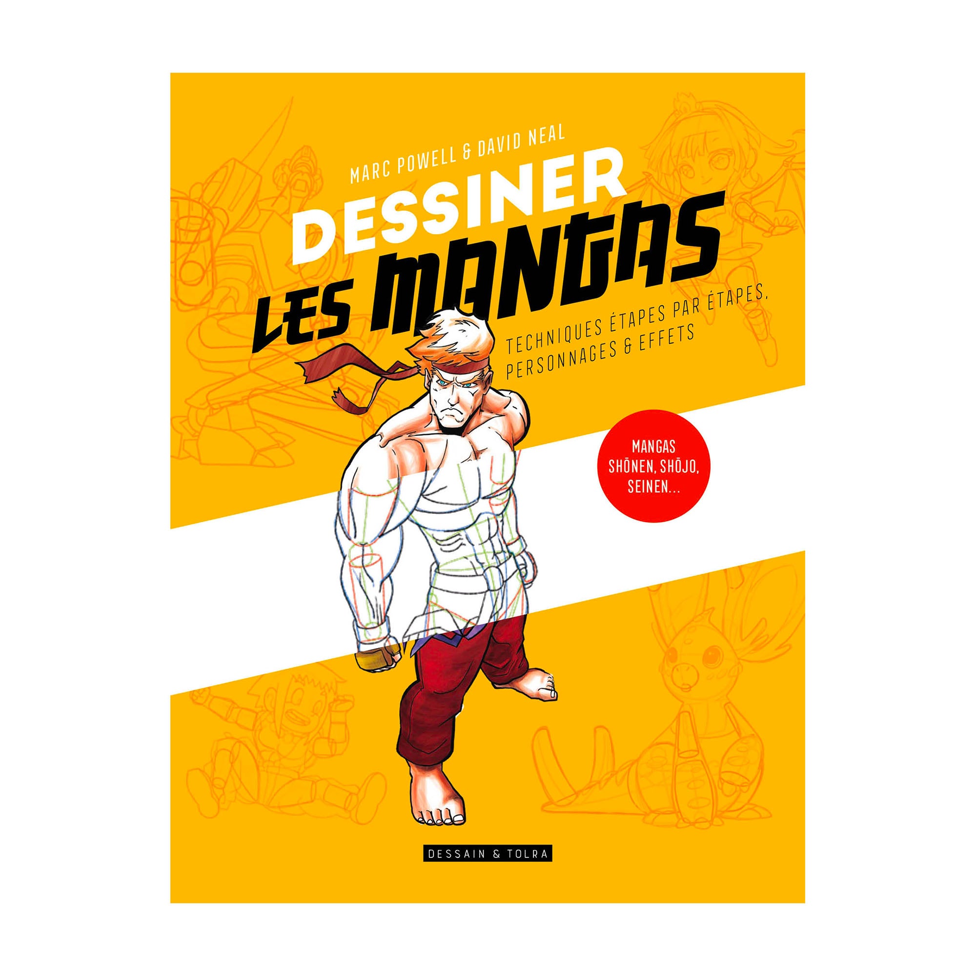 Master Manga Drawing: Step-by-Step Techniques, Characters & Effects - French Edition