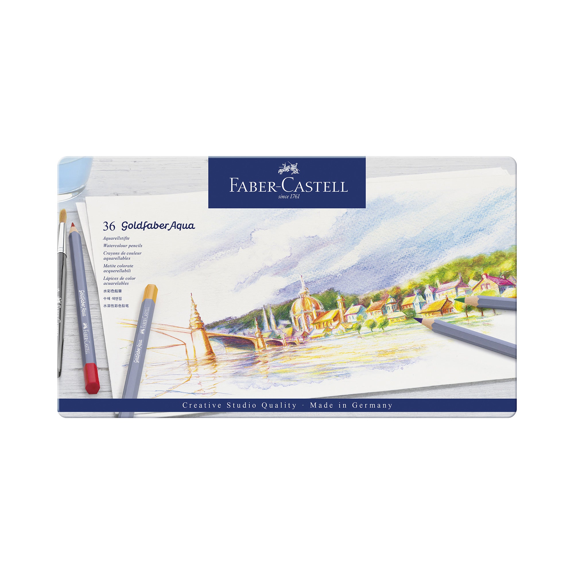 Get Your 36-Pack of Faber-Castell Goldfaber Aqua Watercolour Pencils Now!