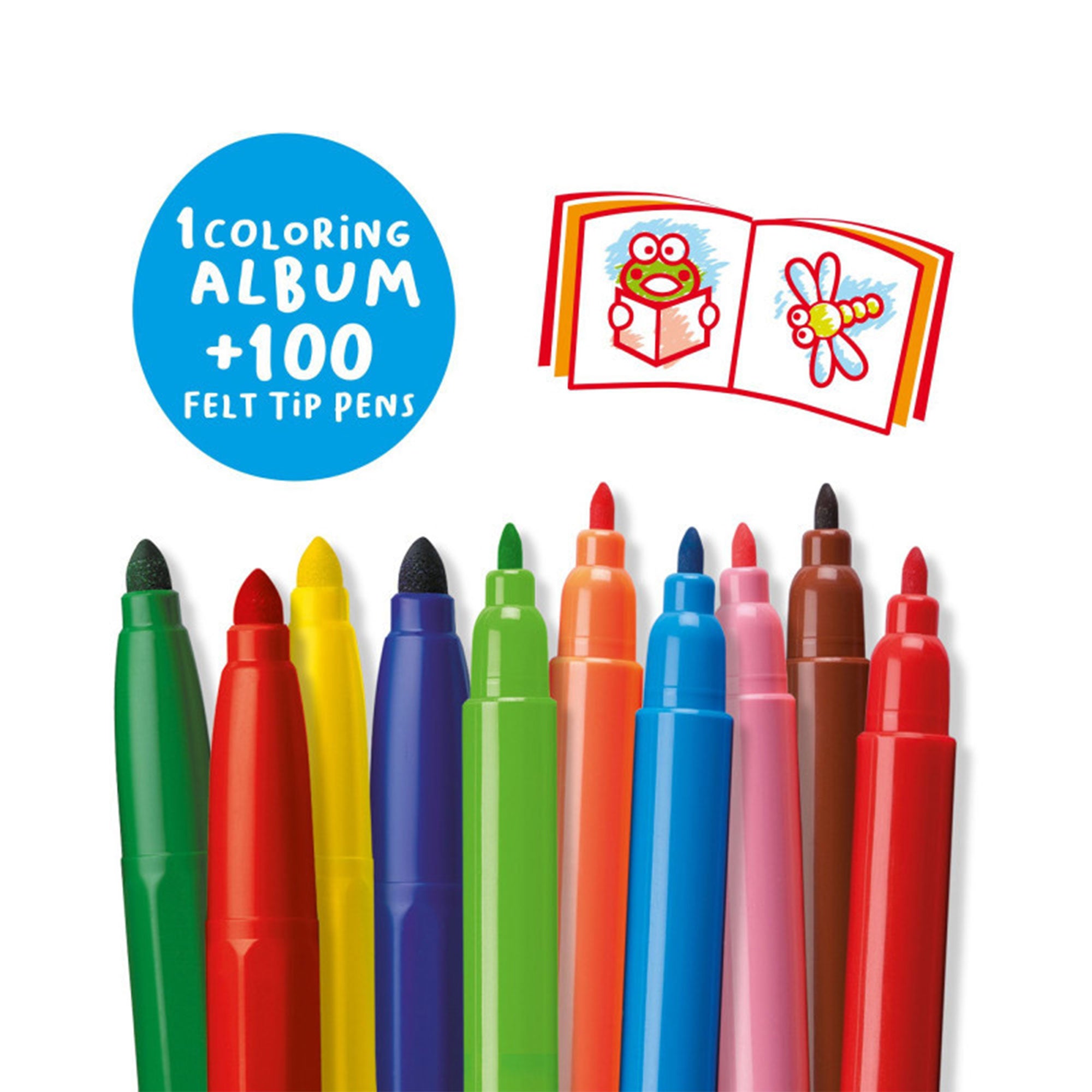 100-Piece Colorful Creativity Kit