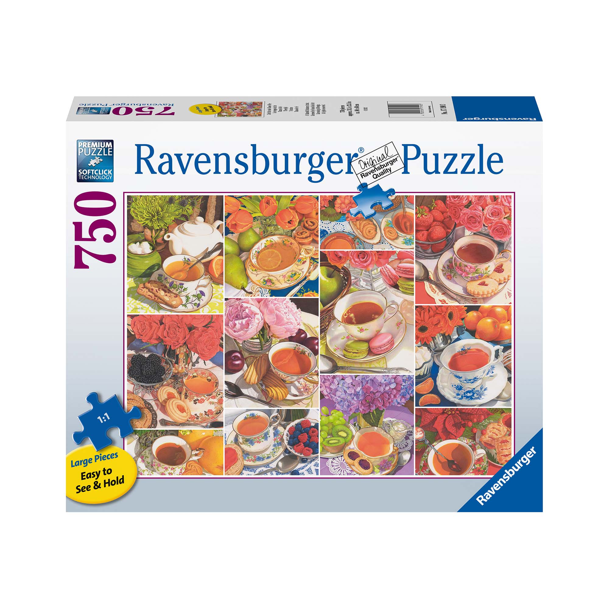 750-Piece XXL Tea Time Puzzle - A Relaxing Family Delight