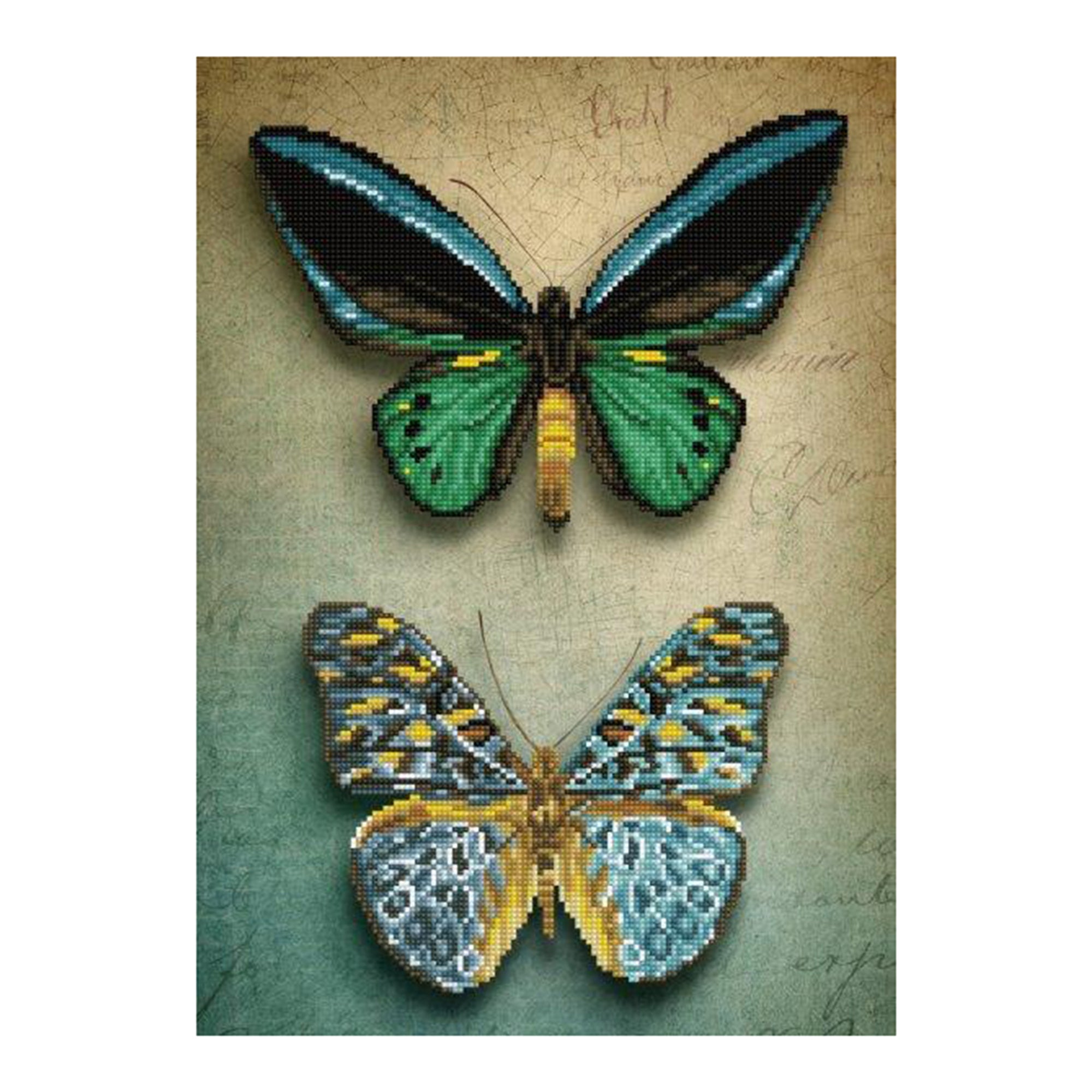 Enchanting Antique Butterflies Diamond Dotz Kit