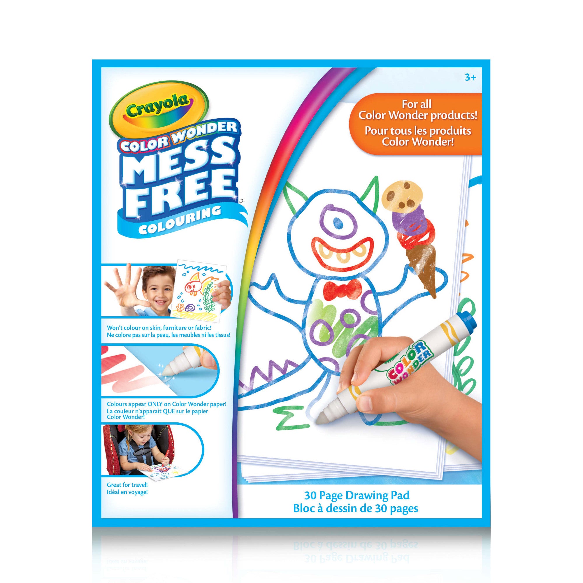 Amazing 30 - Page Color Wonder Drawing Pad