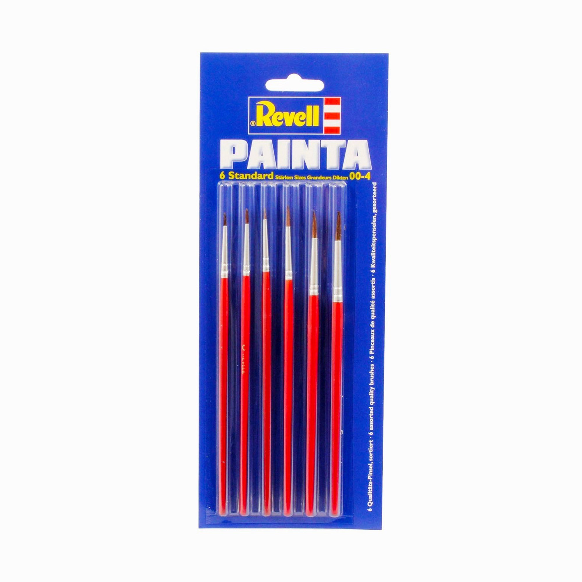 Revell 6-Piece Premium Painta Standard Paintbrush Set