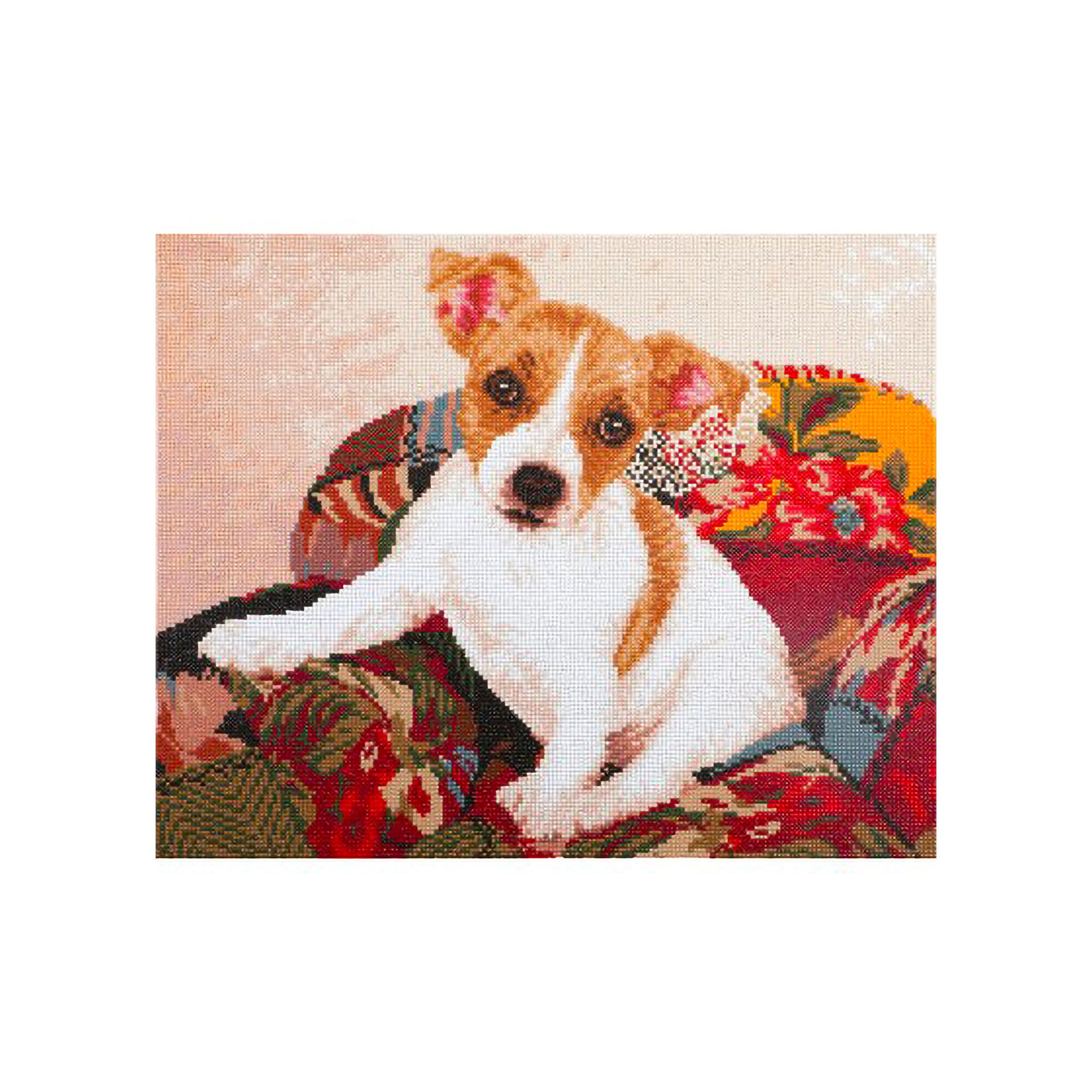Diamond Dotz Kit - Patchwork Pup: Sparkling Craft Adventure